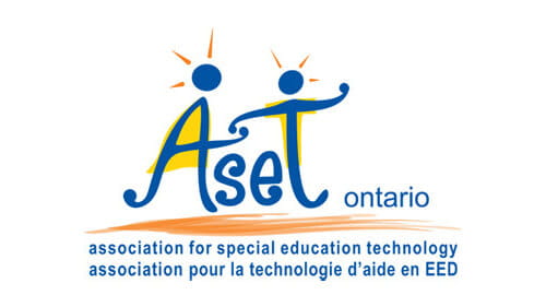 Association for special education technology logo