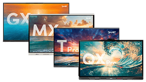 Collage of SMART Boards for business