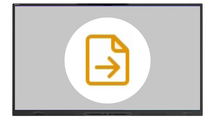 An icon representing adding images and PDFs.